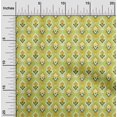 thumbnail image 1 of oneOone Cotton Cambric Fabric Damask Ikat Printed Craft Fabric BTY 56 Inch Wide, 1 of 4