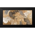thumbnail image 2 of Ikeda, Haru 24x14 Black Modern Framed Museum Art Print Titled - Metallic Movements, 2 of 5