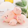 thumbnail image 2 of Toy Balloon Pig 40cm/50cm/60cm/80cm Kawaii Lying Pig Doll Pillow Pig Bed Sleeping with Pillow Doll Birthday Gift heqiyong LED, 2 of 2