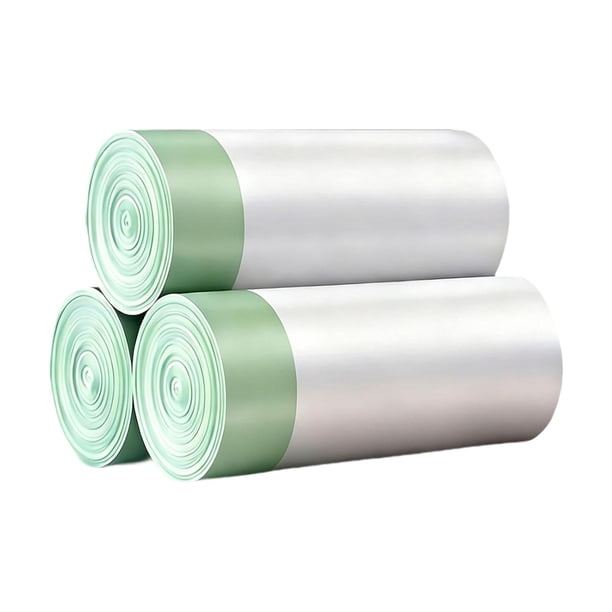 60 bolsas de arena para gatos, más gruesas, para excrementos de perro, para corredores y paseos de cachorros. Cordón verde