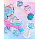 thumbnail image 4 of Juego de patines de ruedas Sportneer Kids 4 ajustables con iluminación y equipo, 4 of 7
