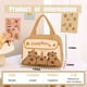thumbnail image 2 of Capybara Lunch Bag, Cute Large Capacity Insulated Bag, Waterproof and Heat-Insulating, Easy to Clean, for Work, Office, Travel (Type C), 2 of 10