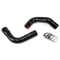 HPS Black Reinforced Silicone Radiator Hose Kit Coolant for Jeep 76-86 CJ7 74-83 CJ5 81-85 CJ8 Scrambler 4.2L Fits select: 1977,1979-1980 AMERICAN MOTORS JEEP