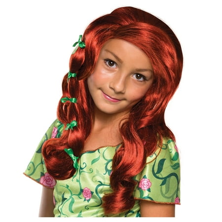 DC Superhero Girls: Poison Ivy Child Wig Halloween