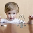 thumbnail image 4 of Creative Owl Metal Swing Balance Ornament, Decorative Home Decor, Physics Science Tumbler Metal Craft Individual Halloween Gift (1Pc), 4 of 6