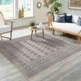 thumbnail image 1 of ECARPET Bokhara Traditional Oriental Area Rug, Classic Geometric Pattern, 1 of 9