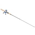 thumbnail image 1 of Winter Fishing Pole Set, Portable Ice Fishing Rod String Hooks Bright Float 75cm  For Freshwater Fishing, 1 of 8