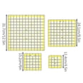 thumbnail image 2 of 4 Square Quilting Rulers & Templates - Acrylic Square Ruler Set (4.5", 6", 9.5", 12.5") for Accurate Fabric Cutting and Sewing, 2 of 5