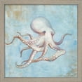 thumbnail image 1 of Great Art Now Treasures from the Sea V Watercolor by Danhui Nai, Framed Wall Art, 13W x 13H, 1 of 3