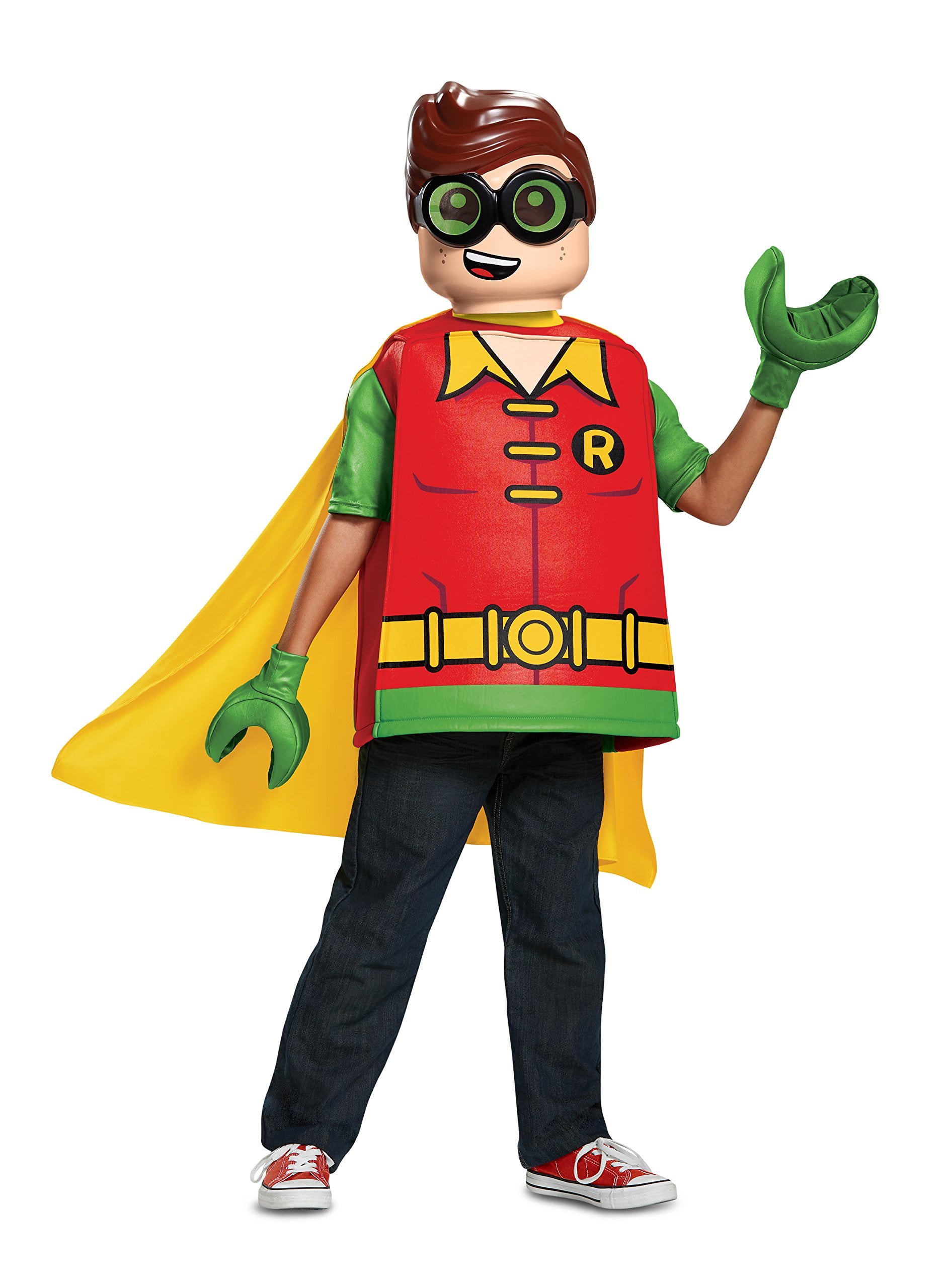Robin  Boys Kids Muscle Costume Set Halloween Party Dress Up Outfit Children 