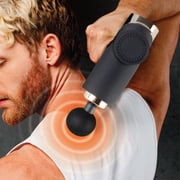 HY-IMPACT Power Pulse Deep Tissue Percussion Muscle Massager - Touch Control, 3 Modes, 99 Speeds & 10 Attachments