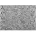 thumbnail image 1 of Ahgly Company Indoor Rectangle Abstract Gray Contemporary Area Rugs, 7' x 10', 1 of 1