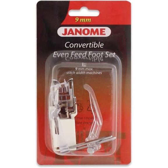 Convertible Even Feed Foot Set 9mm