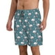 thumbnail image 2 of Fotbe Elegant Flamingo Trajes de Baño Estampados para Hombre, Shorts de Verano de Secado Rápido, Ropa de Playa, Bañadores-Medium, 2 of 6