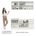 thumbnail image 4 of Cocina Integral Madesa Glamy Sin Tarja De Acero 180 Cm Blanco Madesa Glamy, 4 of 10