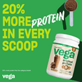 thumbnail image 6 of Vega Original Protein Plant-Based Protein Powder, Chocolate, 20 Servings (32.5oz), 6 of 9