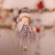 thumbnail image 2 of Muñeca de ángel Bearachild colgante de árbol de Navidad gris, 2 of 6