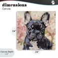 thumbnail image 4 of Stupell Industries Cottage Sweetest Little Bulldog Canvas Art, 24 x 24, by Tina LeCour, 4 of 8