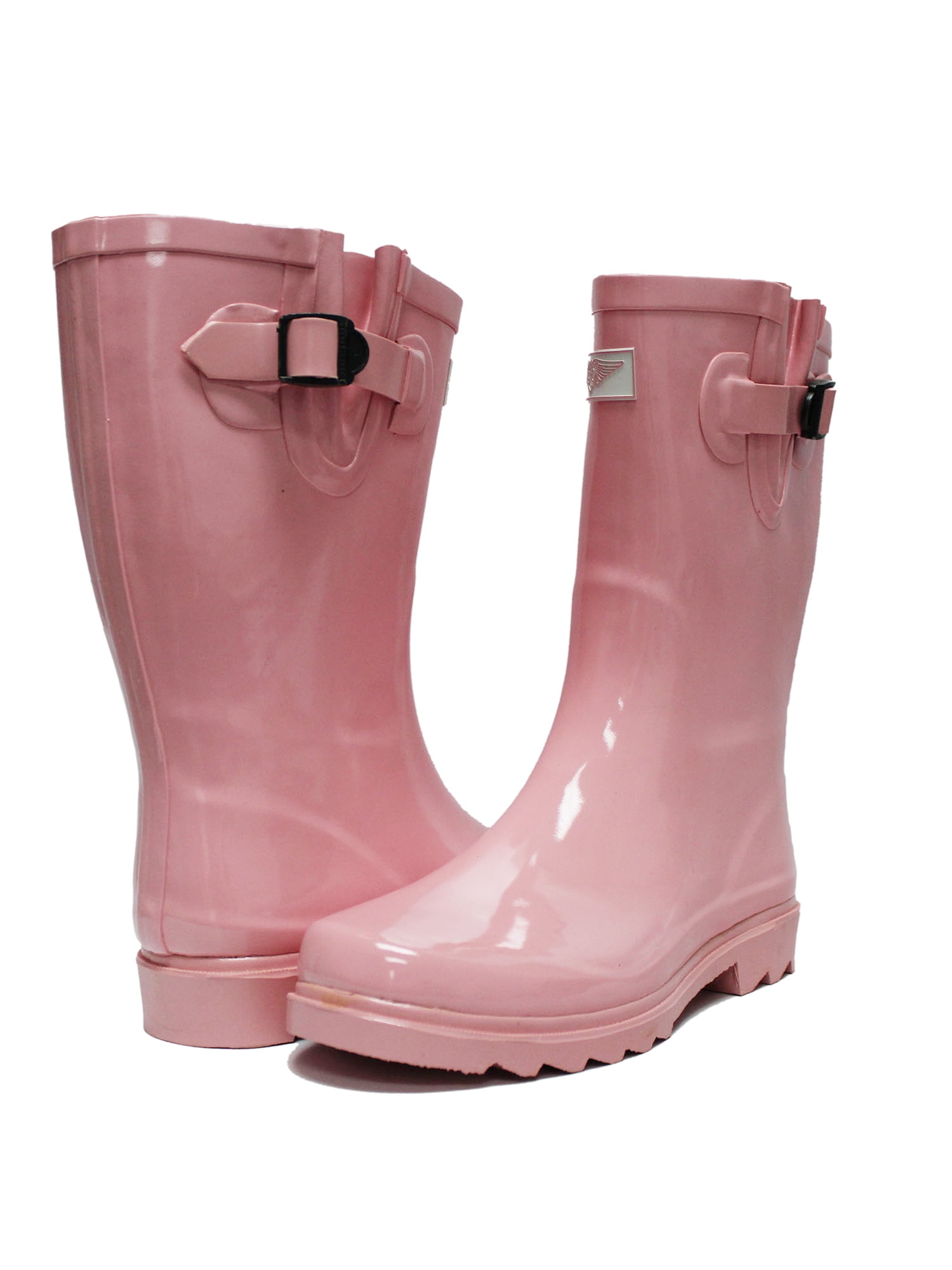 Midcalf Rain Boots Women Rain Boots Waterproof Shoes Rubber Antislip