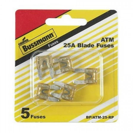 RV Trailer BUSSMANN Clear Blade ATM 25 Ampere Fuse