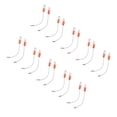 thumbnail image 2 of Juego de 10 conectores para tiras LED de 16 AW, 2 pines, conector macho hembra portátil de conexión rápida, 2 of 14