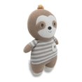thumbnail image 1 of Living Textiles Huggable Knit Toy - Skylar Sloth, 1 of 1