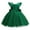 Green, variant on Tfken Mardi Gras Girls Dresses Sleeveless Solid Crew Neck Summer Girls Dress For Carnival Party Teen Classic Outfit Size 9-10 Years