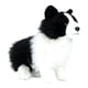 thumbnail image 3 of Border Collie - Peluche de Cachorro Y Negro, Adorable, de Pie, Suave, para Niños Y Niñas. Juguete de Compañía., 3 of 9