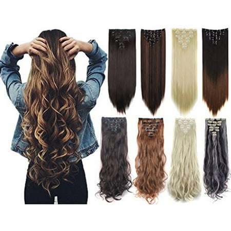 Nk Beauty Clip In Curly Hair Extensions 24