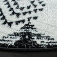thumbnail image 3 of SAFAVIEH Skyler Kandace Oriental Area Rug, Ivory/Black, 6'7" x 6'7" Round, 3 of 8