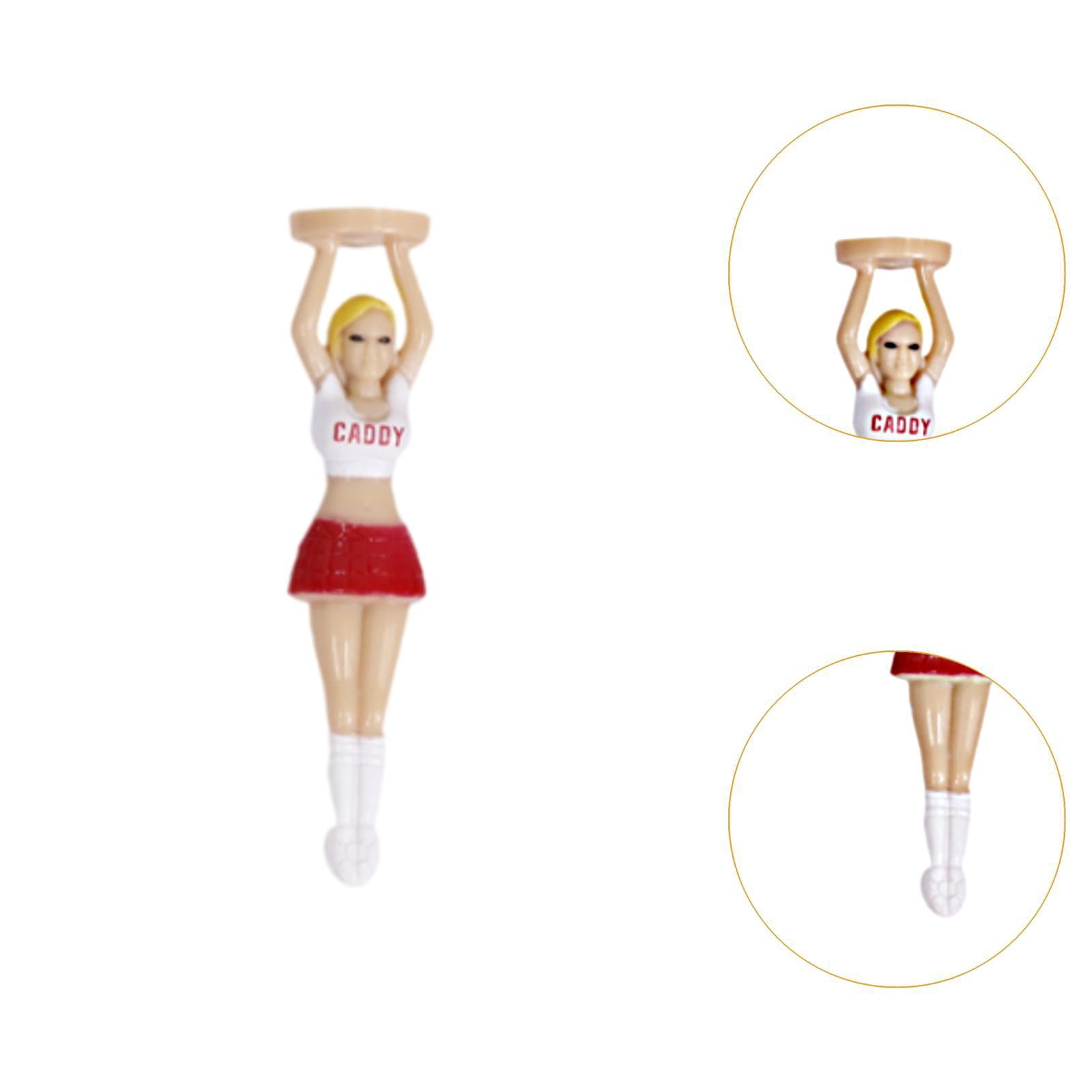 Baoblaze 5x6 Pieces Lady Body Golf Tees Beginners for Driving Range Indoor Outdoor Yard