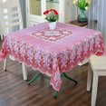 thumbnail image 3 of Square Tablecloth Fabric Waterproof Oil-Proof Disposable Mahjong Tablecloth Eight Immortals Table Nordic Household Dining Tablecloth Plastic, 3 of 7