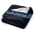 thumbnail image 2 of Indiana State Sycamores Original Fleece Blanket, Very Soft Microfiber Flannel Blanket for Couch Warm and Cozy for All Seasons, 2 of 6