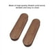 thumbnail image 4 of 2 sartenes de barbacoa de sapeli con mango aislante para camping al aire libre (Forma plana), 4 of 4