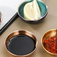 thumbnail image 3 of Stainless Steel Seasoning Sauce Dish Bowls Sauce Saucer Vinegar Taste Snack Serving Bowls Home Kitchen Spice Plate Tools, 3 of 6