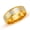 Gold, variant on Stainless Steel JESUS Cross Ring - Christian Faith Scripture Jewelry for Men - 8mm Comfort Fit Wedding Cross Band Durable Polished (Metallic Color, Size 6)