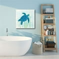 thumbnail image 2 of Courtside Market Reef Turtle I Gallery-Wrapped Canvas Wall Art, 16x16, 2 of 5