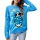 thumbnail image 1 of Moda mujer invierno suéter de punto pingüino cuello redondo manga larga cálido suave jersey de Abanopi Suéter de las mujeres, 1 of 7