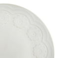 thumbnail image 5 of Gibson Elite Alemany 18 Piece Embossed Dinnerware Set - White, 5 of 6