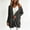 Dark Gray, variant on FRSASU Women's Cardigan Sweaters Knit Open Front Long Sleeve Textured Lightweight Sweater with Pockets Yellow