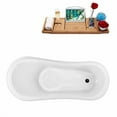 thumbnail image 3 of 61" Streamline N481BL Clawfoot Tub and Tray With External Drain, 3 of 7