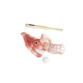 thumbnail image 3 of VONKY Machine de Lancer pour Enfants Ensemble d'Entraînement au Lancer de Baseball pour Intérieur Extérieur Garçons 3 Balles de Baseball Rose Rose 3 Balles de Baseball, 3 of 6