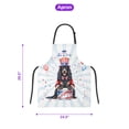 thumbnail image 5 of Happy 4th of July Patriotic Afghan Hound Marching Band Uniform Balloons Fireworks Apron Dog Lover for Cooking Grilling Baking Painting Gardening - 13009, 5 of 5