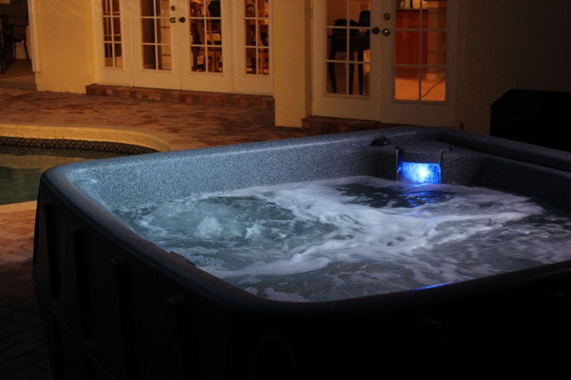 Aquarest Spas AR-500 Premium 5-Person 29-Jet Plug And Play with Ozonator - LED waterfall -2hp pump - Keystone
