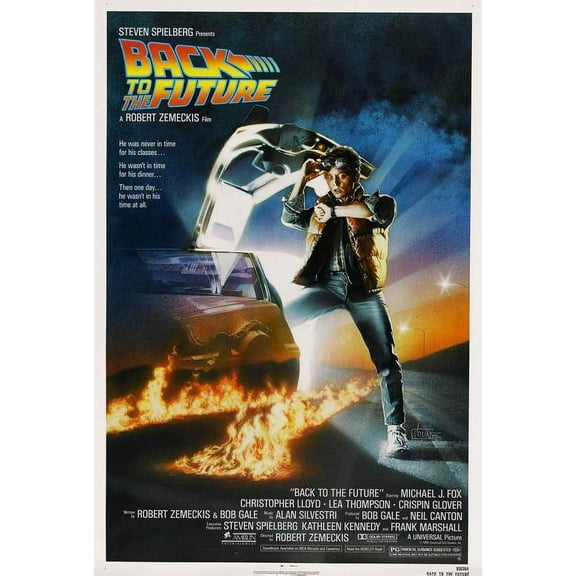 Back to the Future Movie Poster Print (27 x 40) - Item # MOVGJ8356