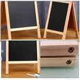 thumbnail image 2 of MasteelfCA 2 Pcs Tableau Noir en Bois de Table Pliant Double Face Tableau Blanc Tableau Noir Tableau Mémo, 2 of 8