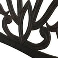 thumbnail image 6 of Afuera Living Contemporary 7 Piece Outdoor Aluminum Dining Set in Bronze, 6 of 36