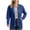 Dark Blue, variant on Kaemgyyd Hoodie for Women Basic Lightweight Zip up Sweatshirt Casual Long Sleeve Drawstring Fall Jacket with Pockets