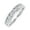 White Gold, 4, variant on 1 Carat Channel Set Diamond Wedding Band Ring in 14K White Gold (Ring Size 4)