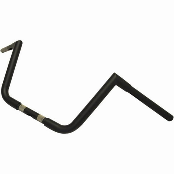 La Choppers LA-7360-10M 1-1/4in. Big Twin Peaks Handlebar - 10in. - Flat Black
